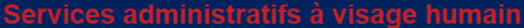 Services administratifs à visage humain logo